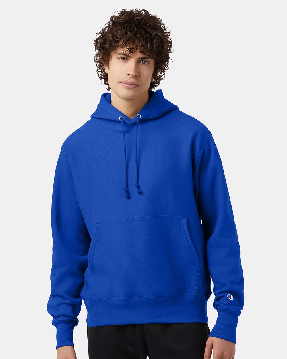 Unisex Hooded Sweatshirt - Royal - XS