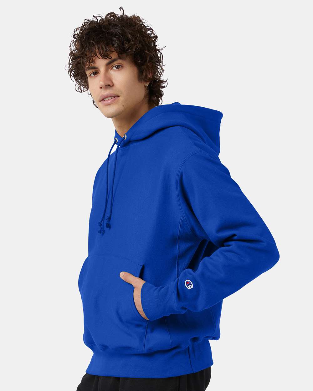 Unisex Hooded Sweatshirt - Royal - M