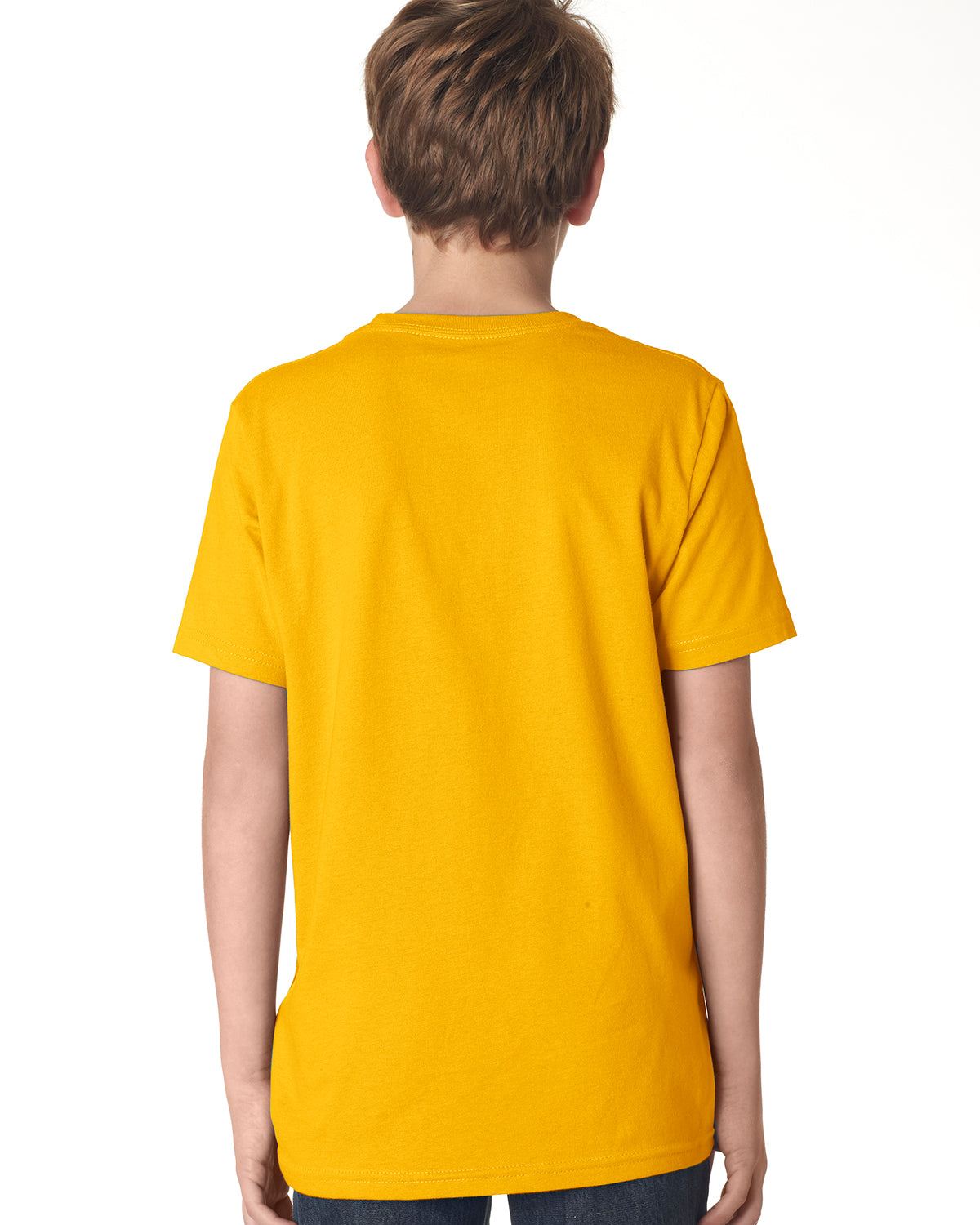 Youth Cotton T-Shirt - Gold - The American Threads