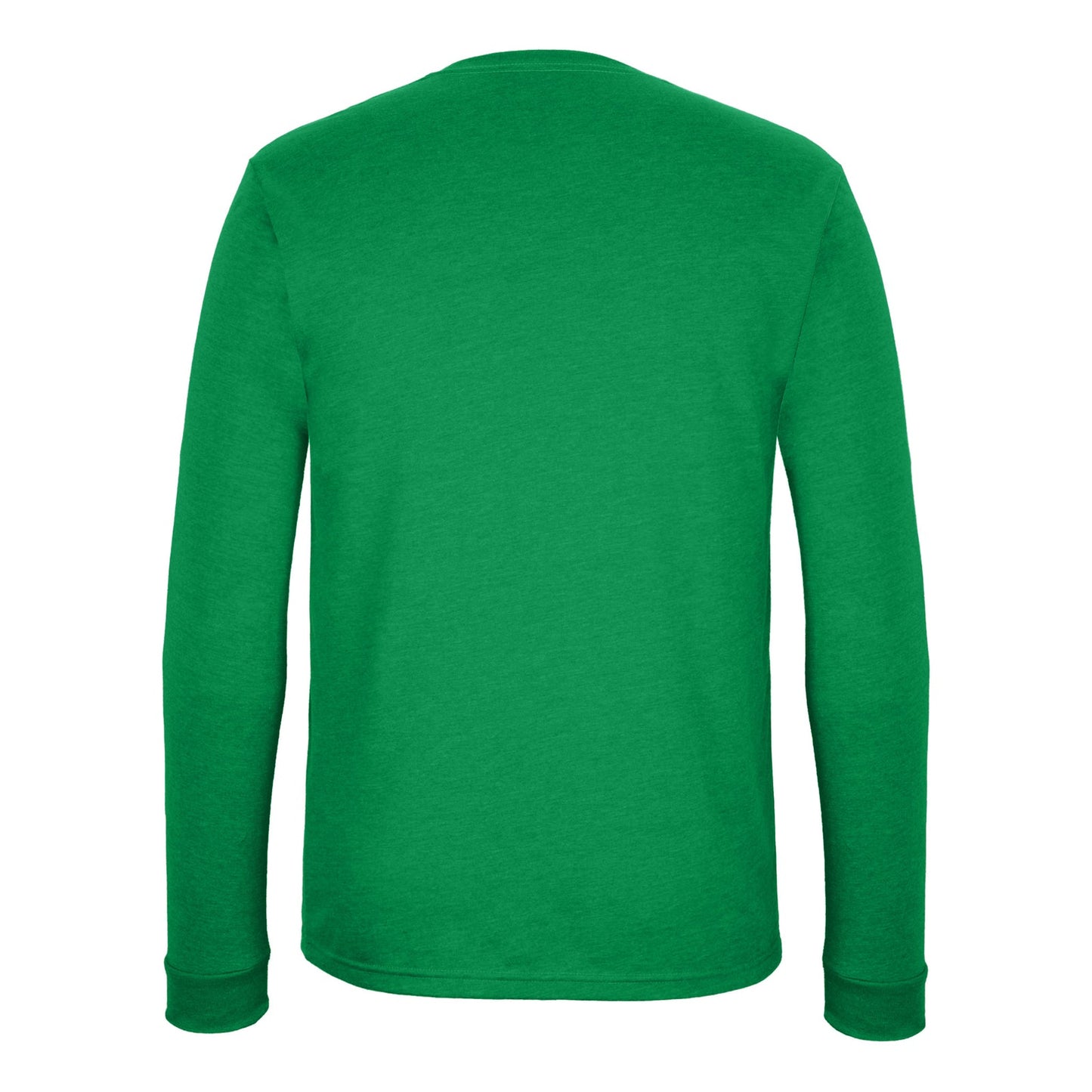 Unisex CVC Long Sleeve T-Shirt - Kelly Green - The American Threads