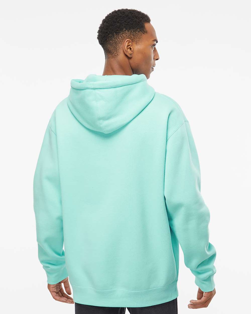 Unisex Heavyweight Hooded Sweatshirt - Mint - M