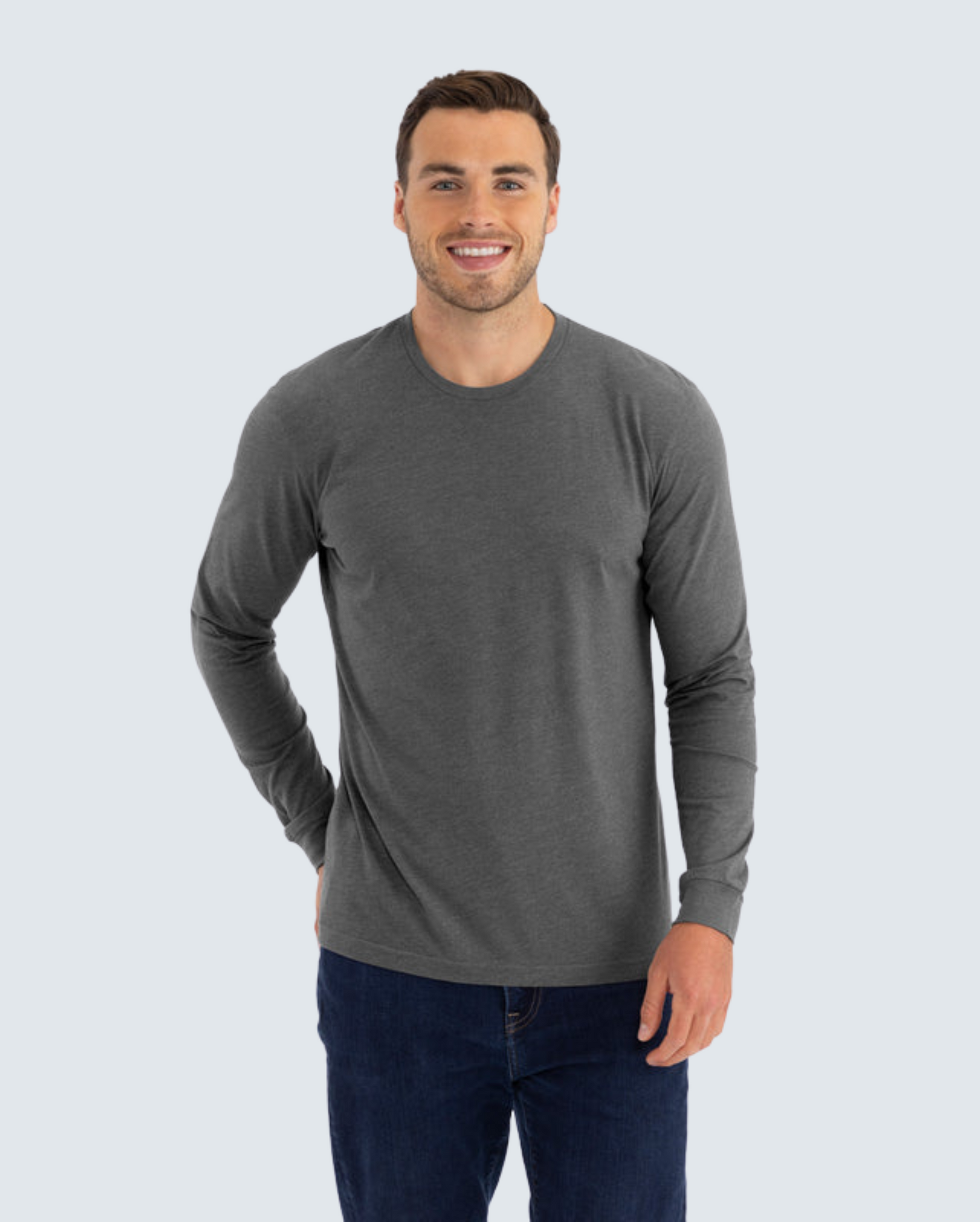 The Ultimate Long Sleeve Crew Neck Tee 5-Pack