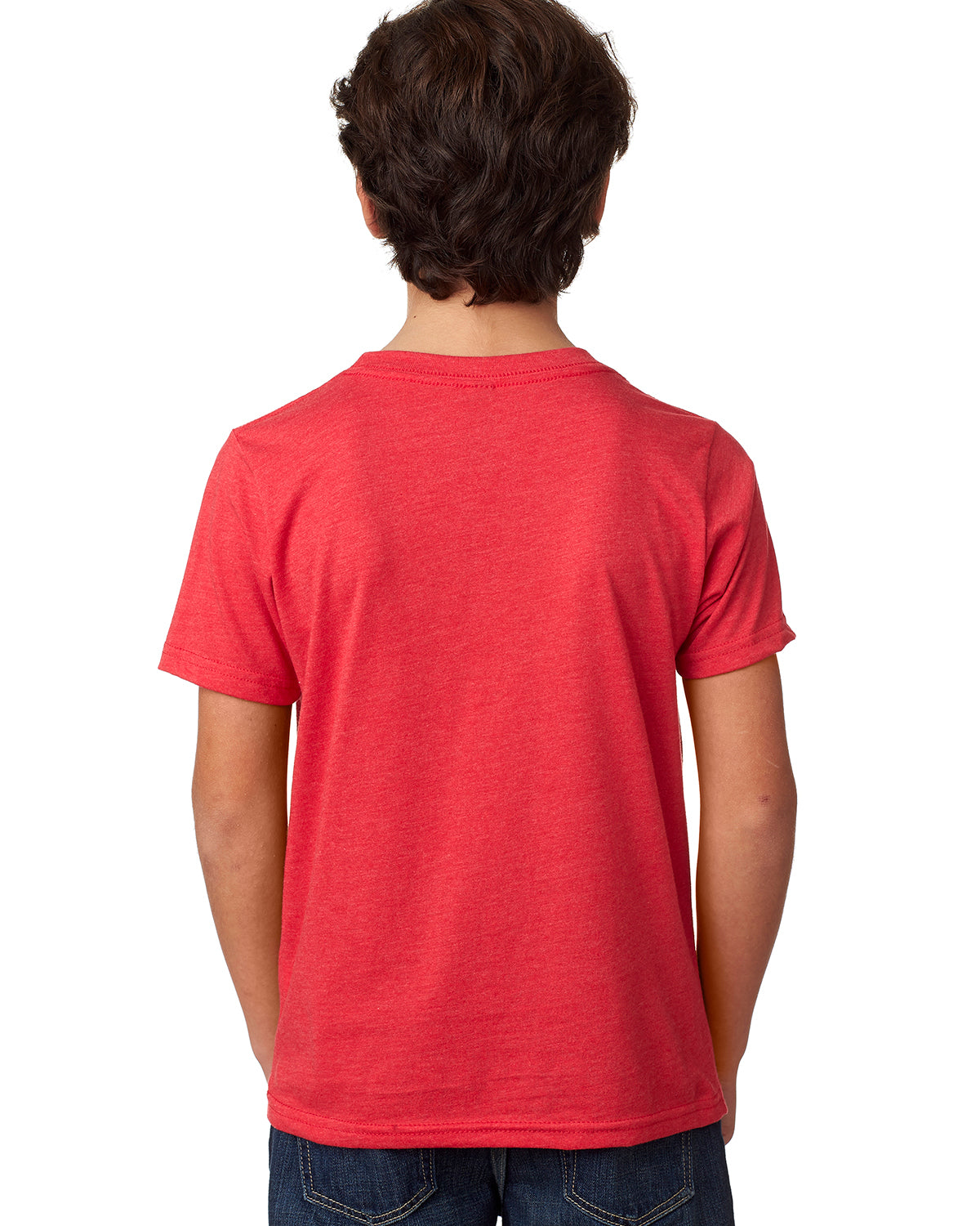 Youth CVC T-Shirt - Red - The American Threads