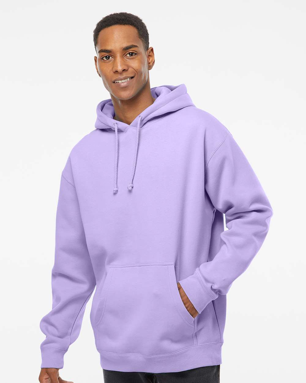 Unisex Heavyweight Hooded Sweatshirt - Lavender - XS