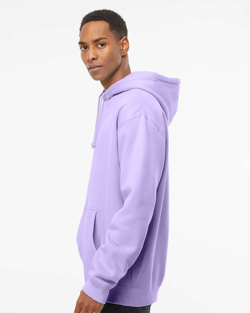 Unisex Heavyweight Hooded Sweatshirt - Lavender - S