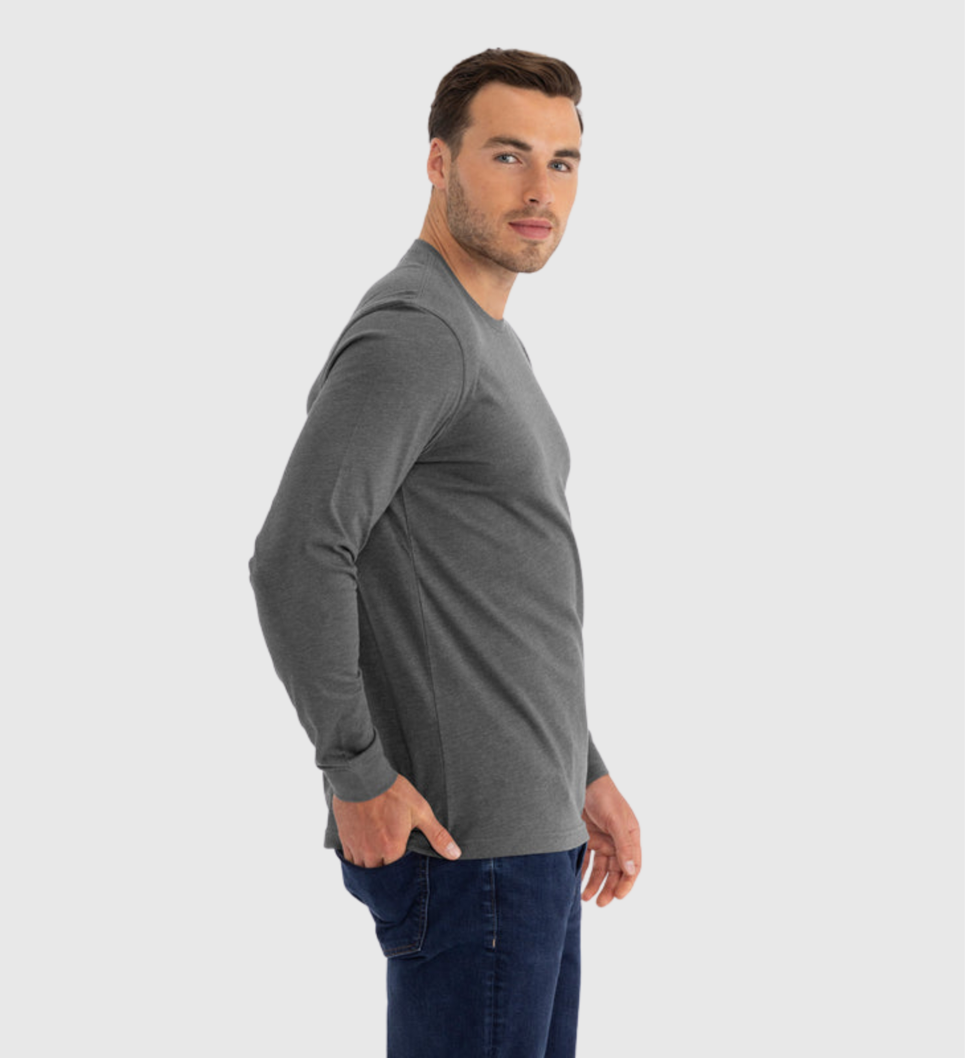 Classic Crew Long Sleeve Tee 6-Pack