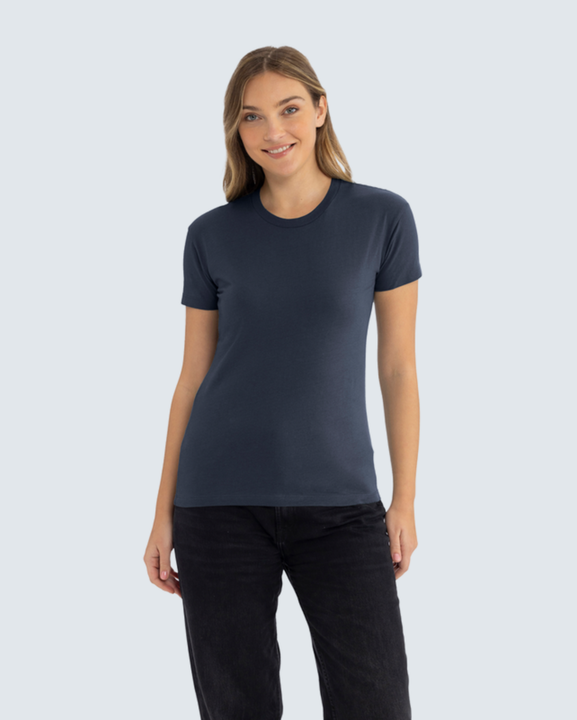 Women's Relaxed Cotton Tee 5-Pack