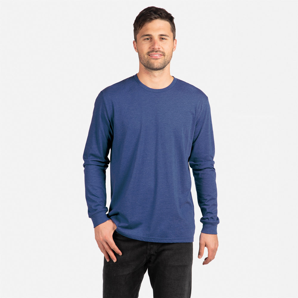 The Ultimate Long Sleeve Crew Neck T-Shirt - Royal