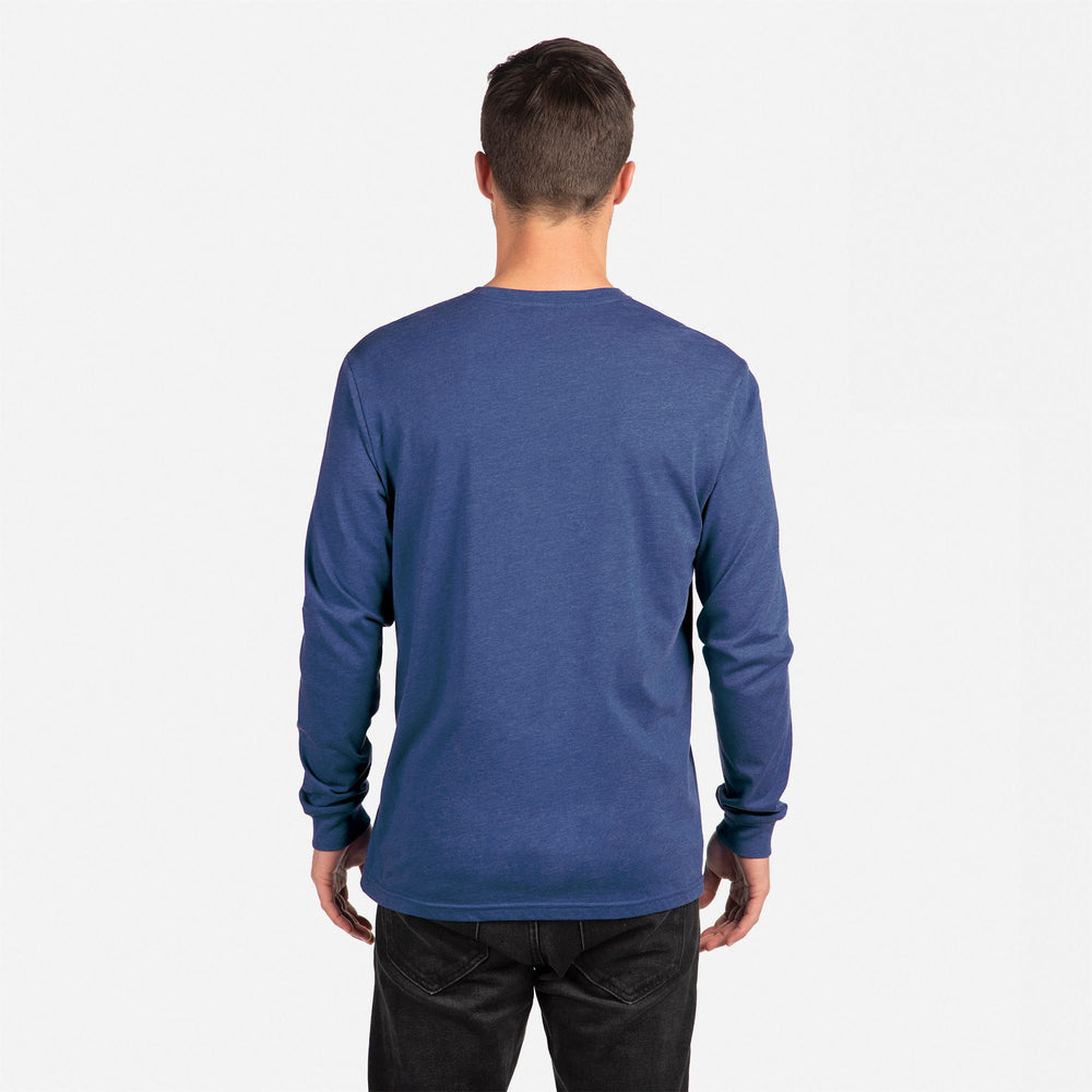 The Ultimate Long Sleeve Crew Neck T-Shirt - Royal