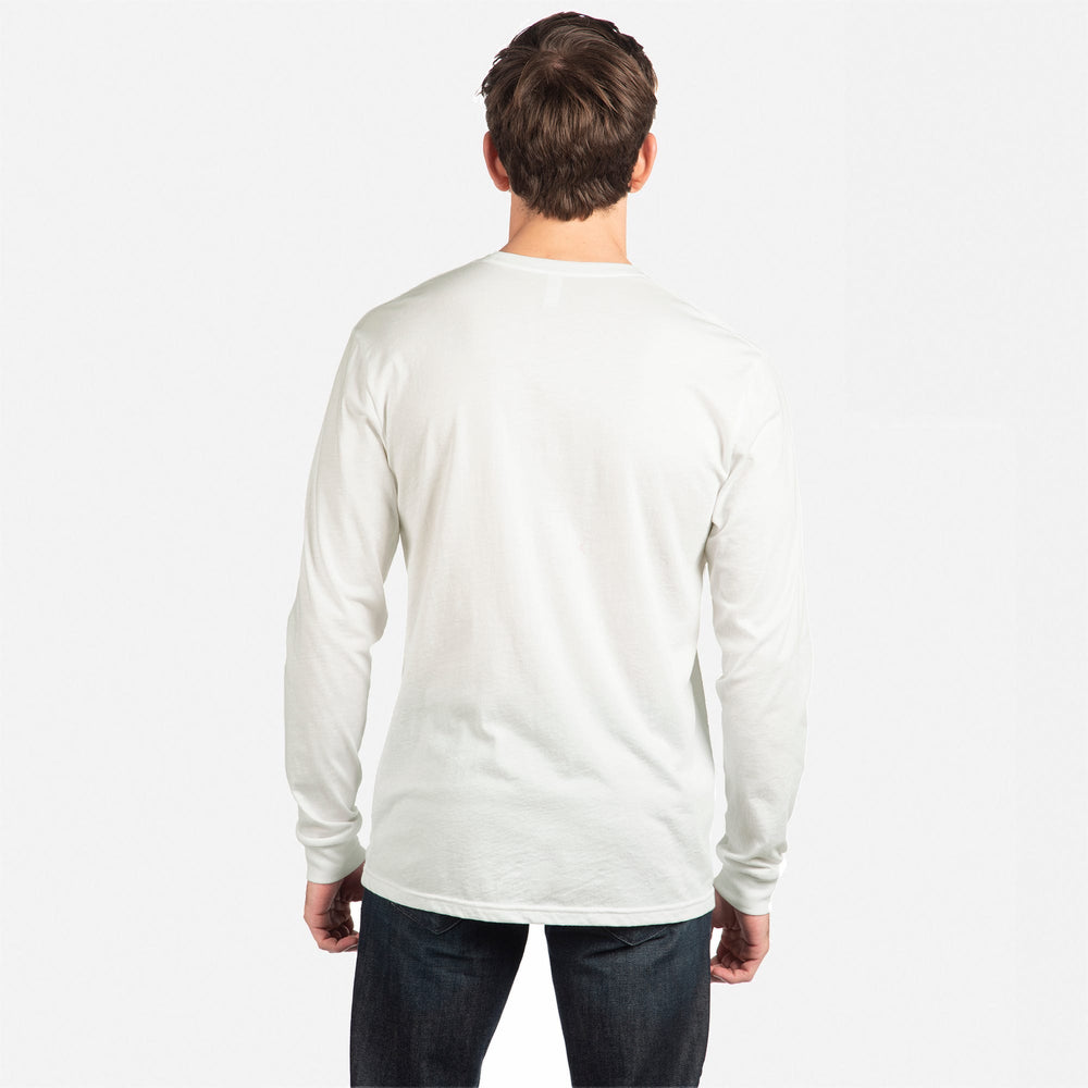 The Ultimate Long Sleeve Crew Neck T-Shirt - White