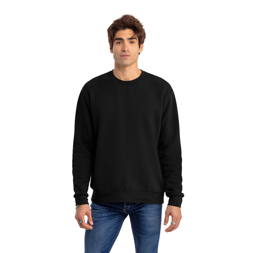 Comfy Threads Fleece Sweatshirt in Black