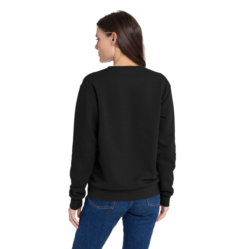 Comfy Threads Women's Fleece Sweatshirt in Black