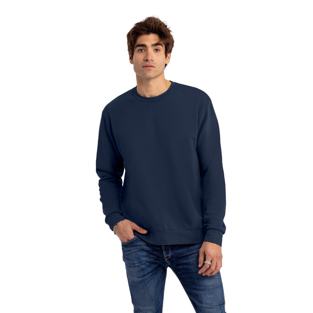 Comfy Threads Fleece Sweatshirt in Midnight Navy