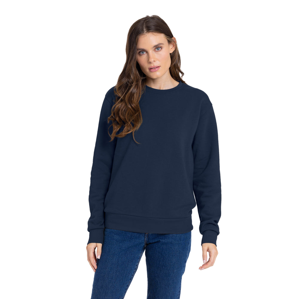 Comfy Threads Women's Fleece Sweatshirt in Midnight Navy