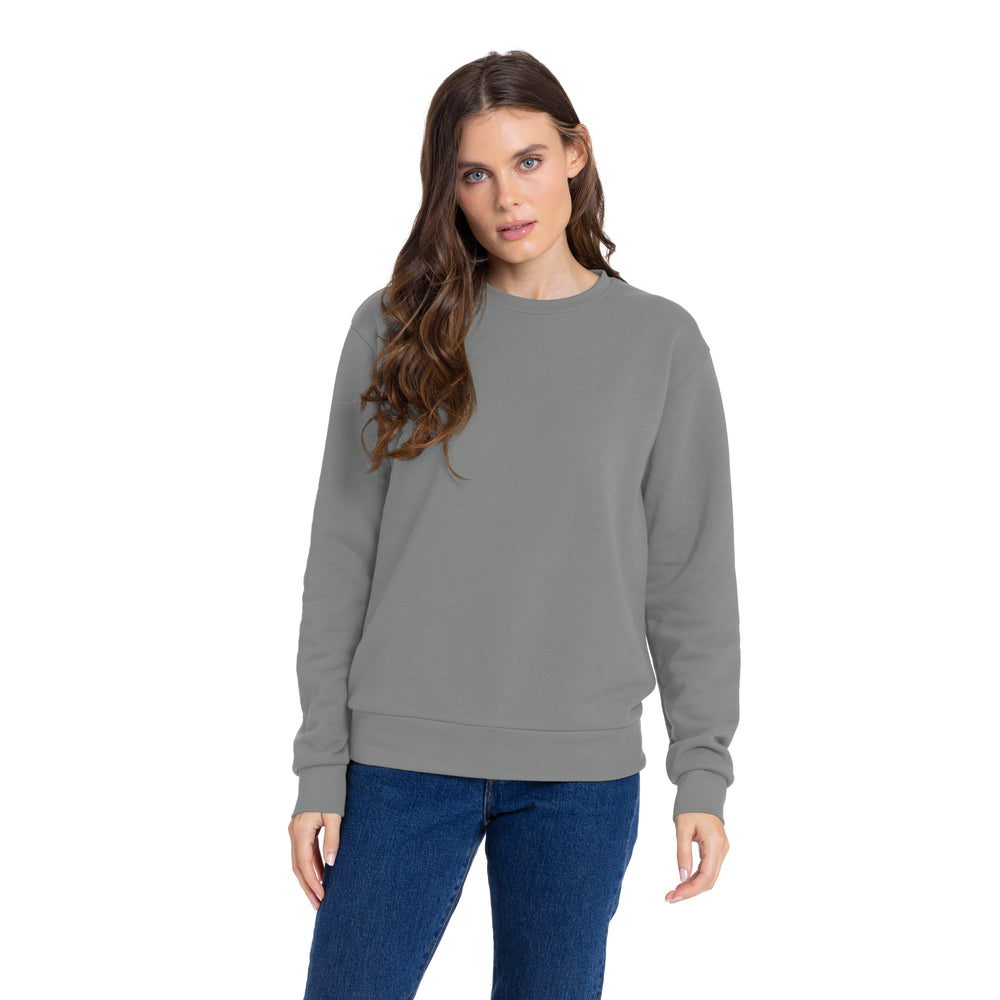 Comfy Threads Women's Fleece Sweatshirt in Lead