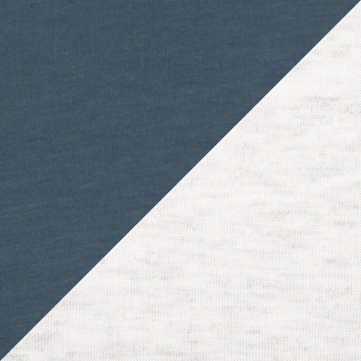 Tri-Blend 3/4 Raglan T-Shirt - Indigo / Heather White - The American Threads
