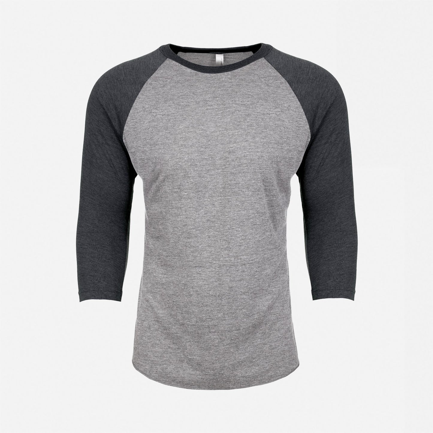 Tri-Blend 3/4 Raglan T-Shirt - Vintage Navy / Premium Heather - The American Threads