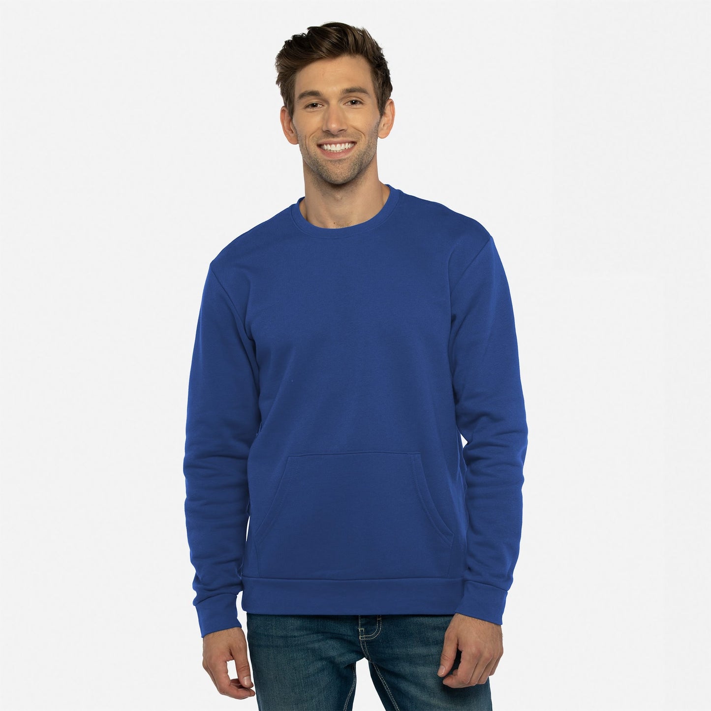 Santa Barbara Pocket Sweatshirt - Royal - The American Threads