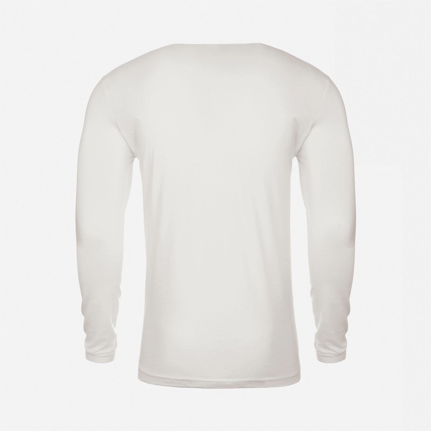 Cotton Long Sleeve T-Shirt - White - The American Threads