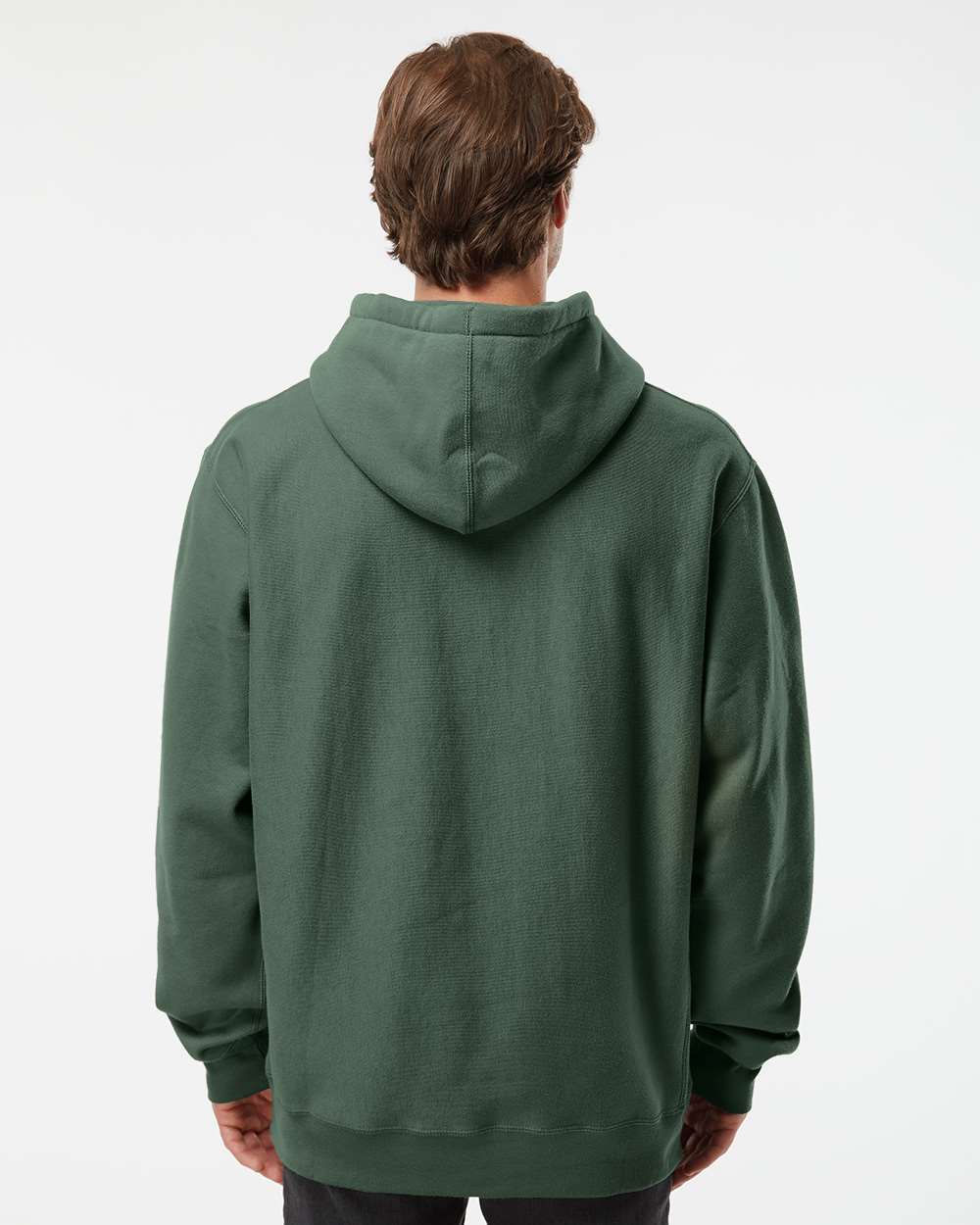 Unisex Legend Heavyweight Cross-Grain Hooded Sweatshirt - Alpine Green - M