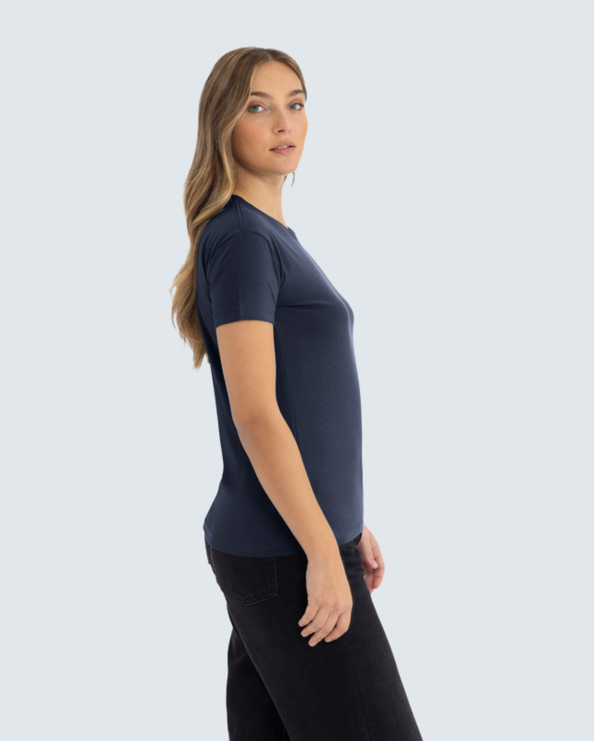 Women's Relaxed Cotton Tee 5-Pack