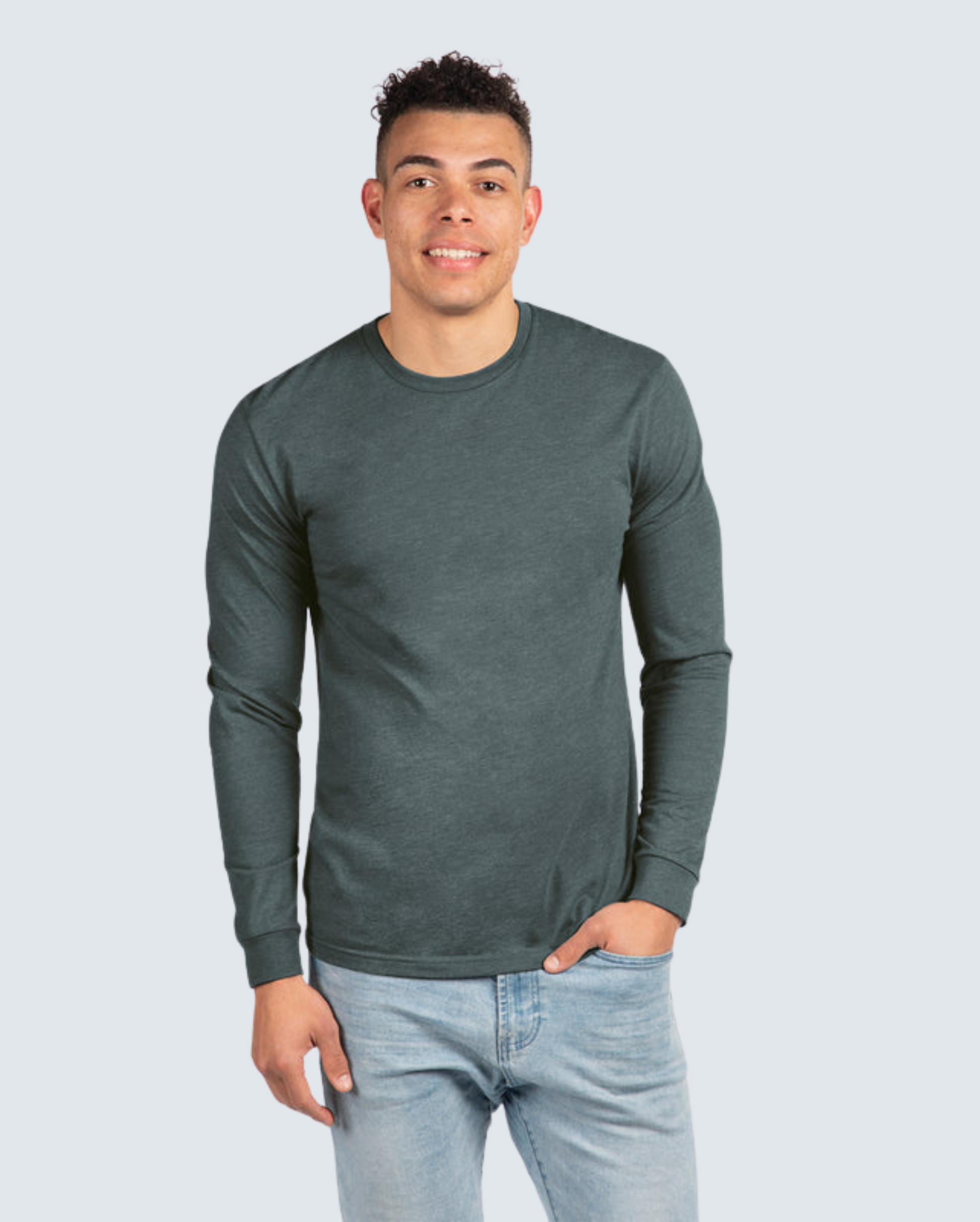The Ultimate Long Sleeve Crew Neck Tee 5-Pack