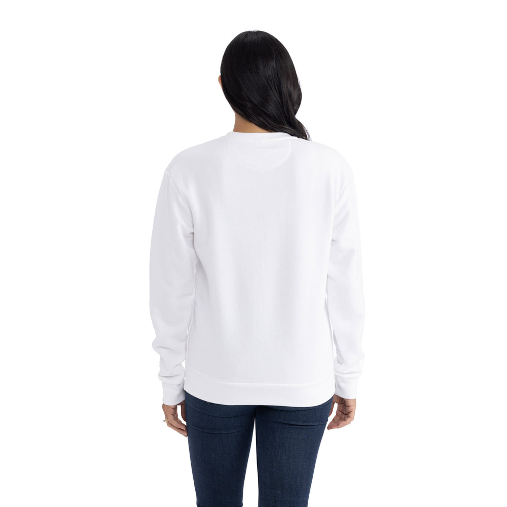 Comfy Threads Women's Fleece Sweatshirt in White