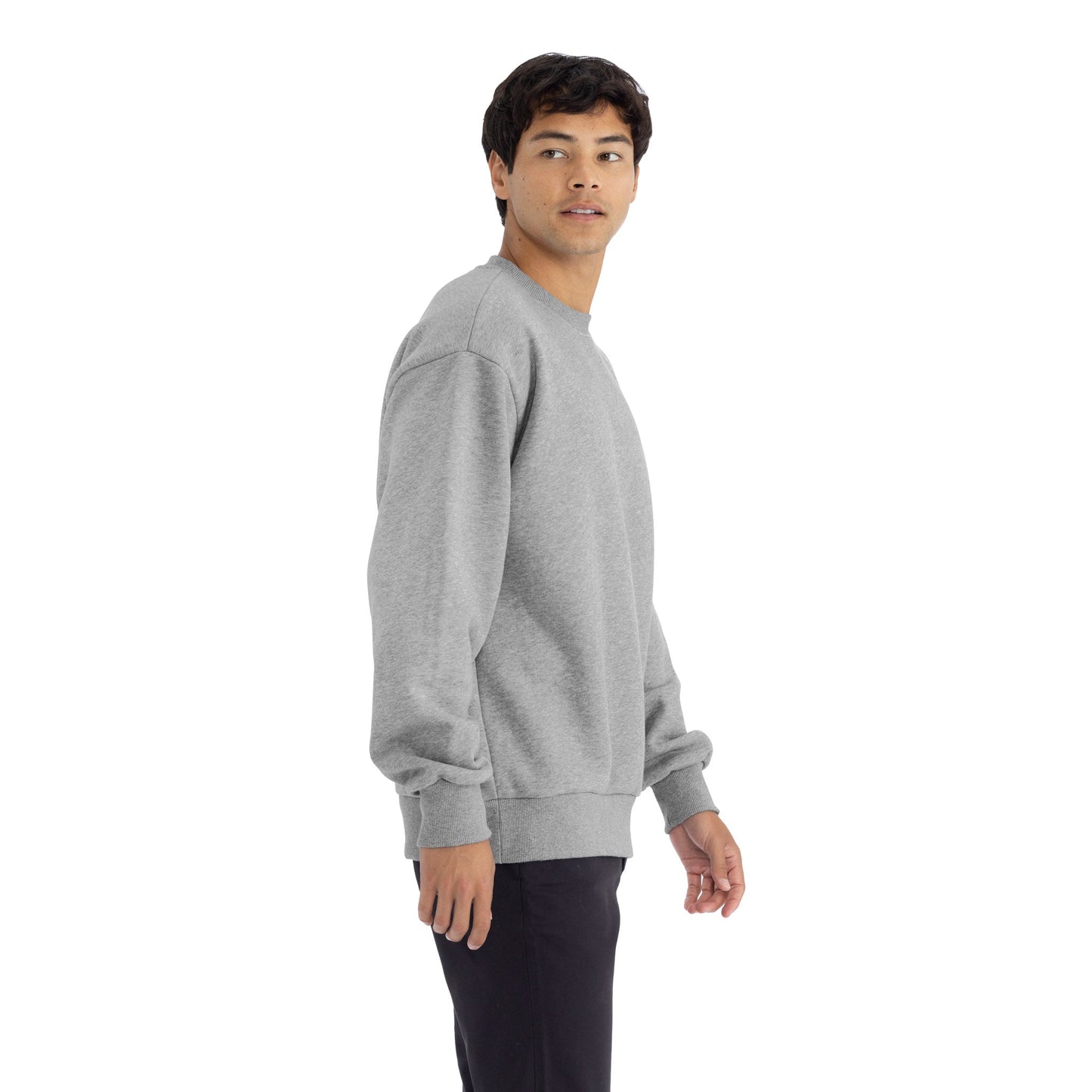 Heavyweight Sweatshirt - Heather Gray - The American Threads