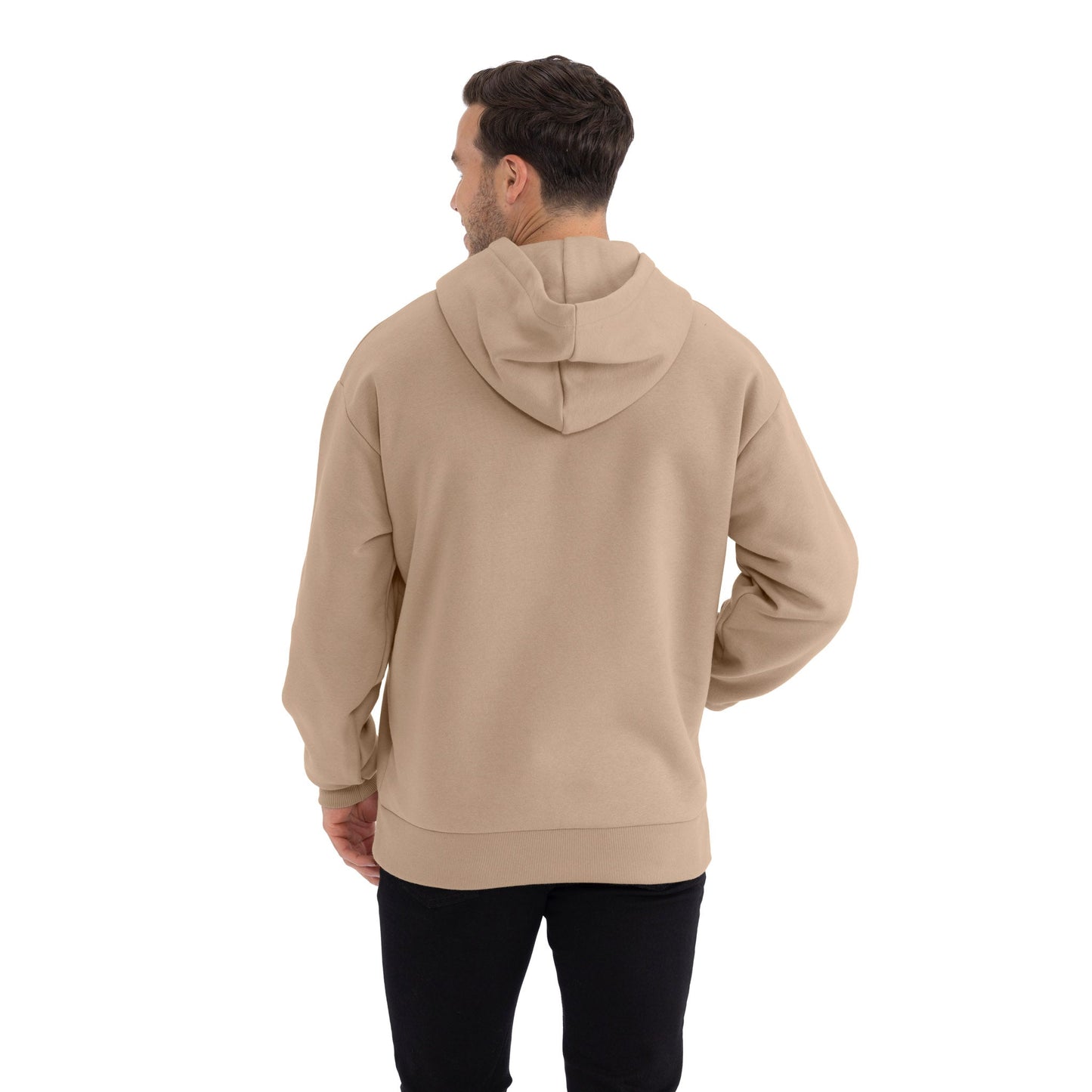 Heavyweight Pullover Hoodie - Tan - The American Threads