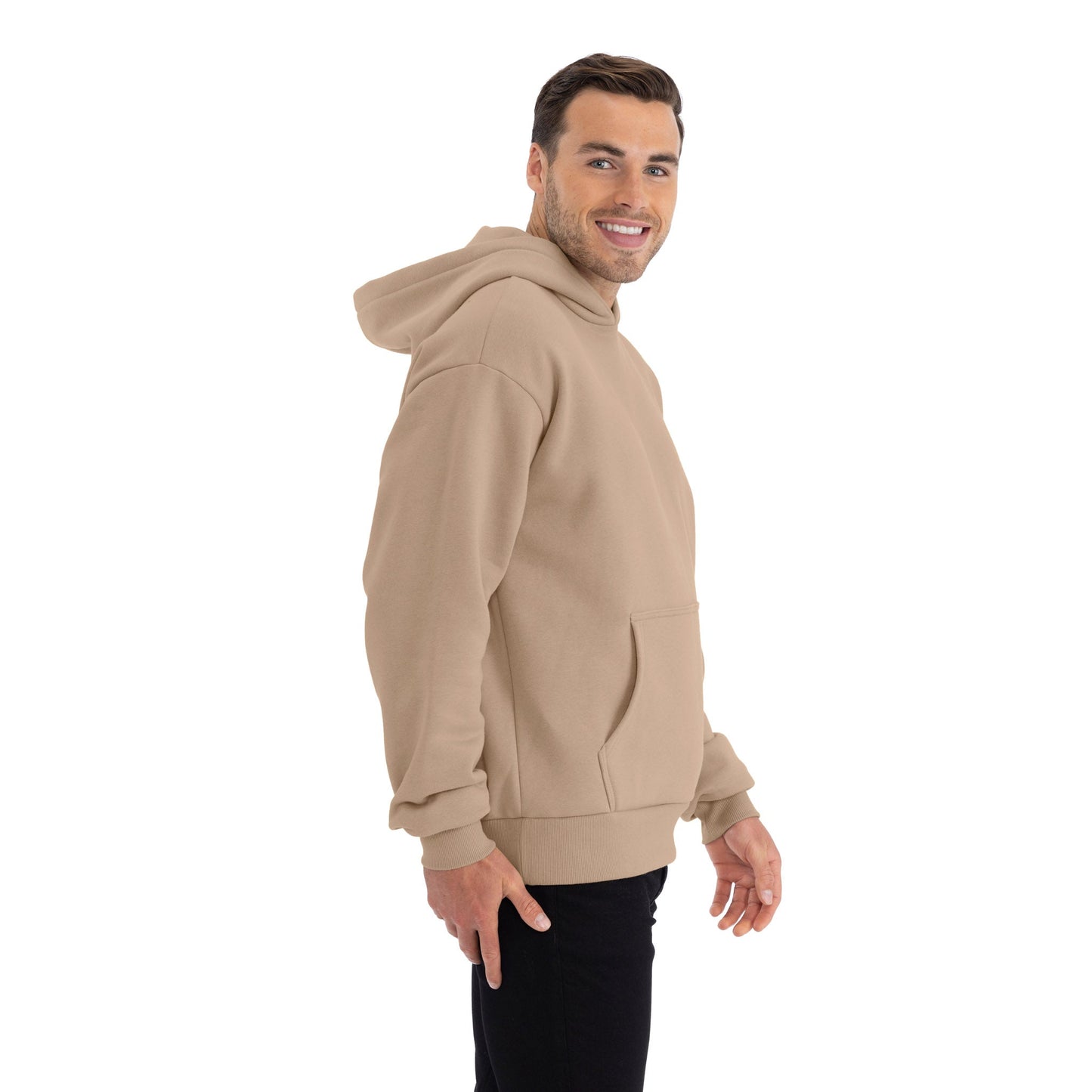 Heavyweight Pullover Hoodie - Tan - The American Threads