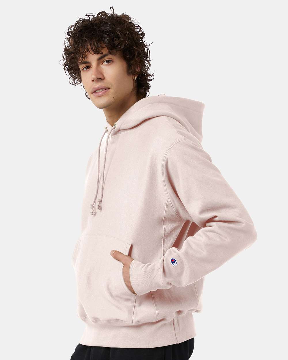 Unisex Hooded Sweatshirt - Body Blush - S