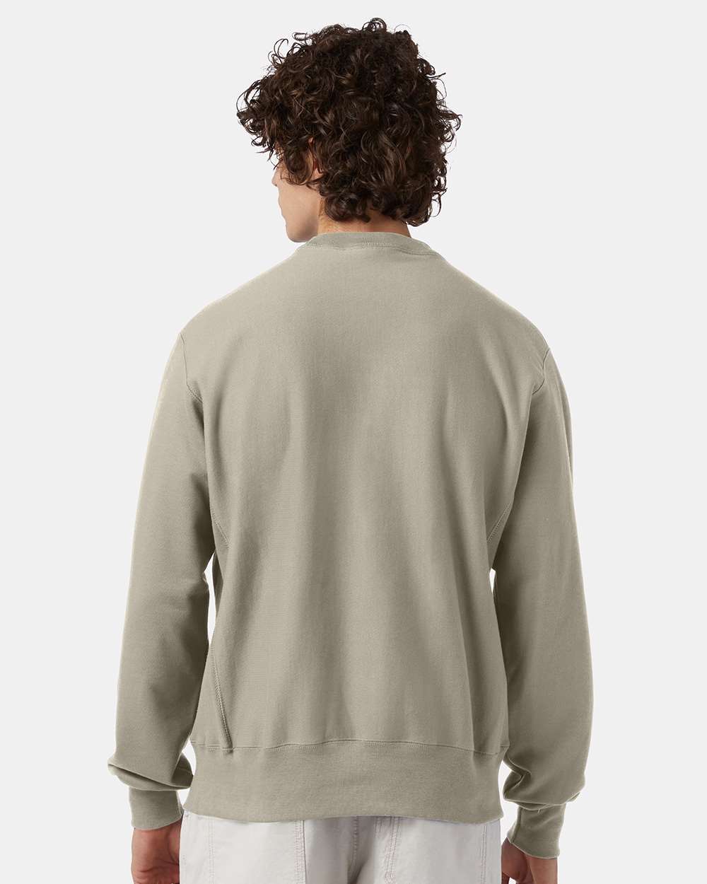 Unisex Reverse Weave® Crewneck Sweatshirt - Sand - M