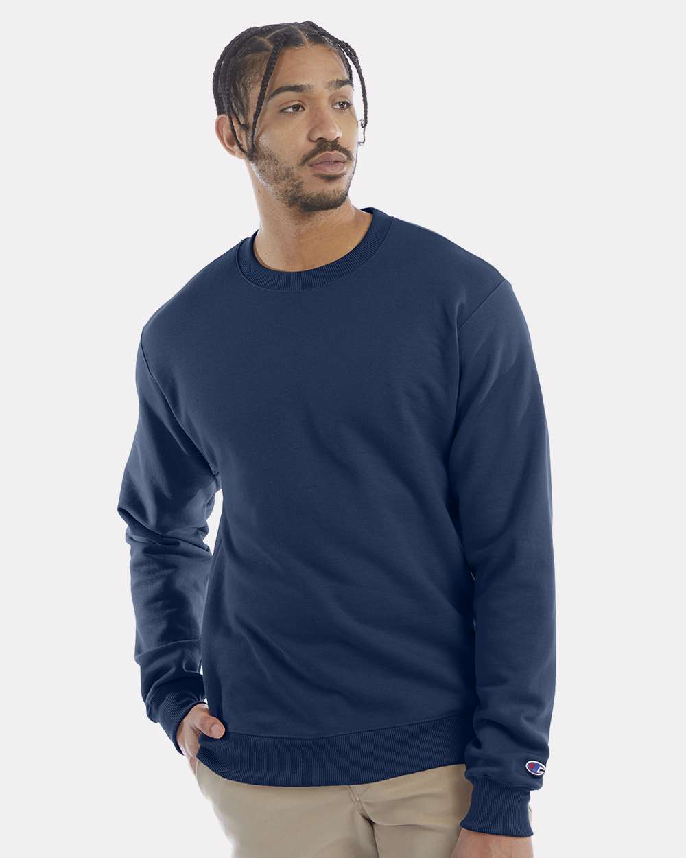 Unisex Powerblend® Crewneck Sweatshirt - Late Night Blue - XS