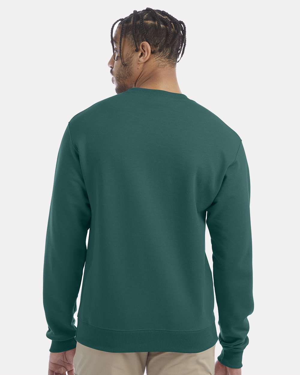Unisex Powerblend® Crewneck Sweatshirt - Emerald Green - M