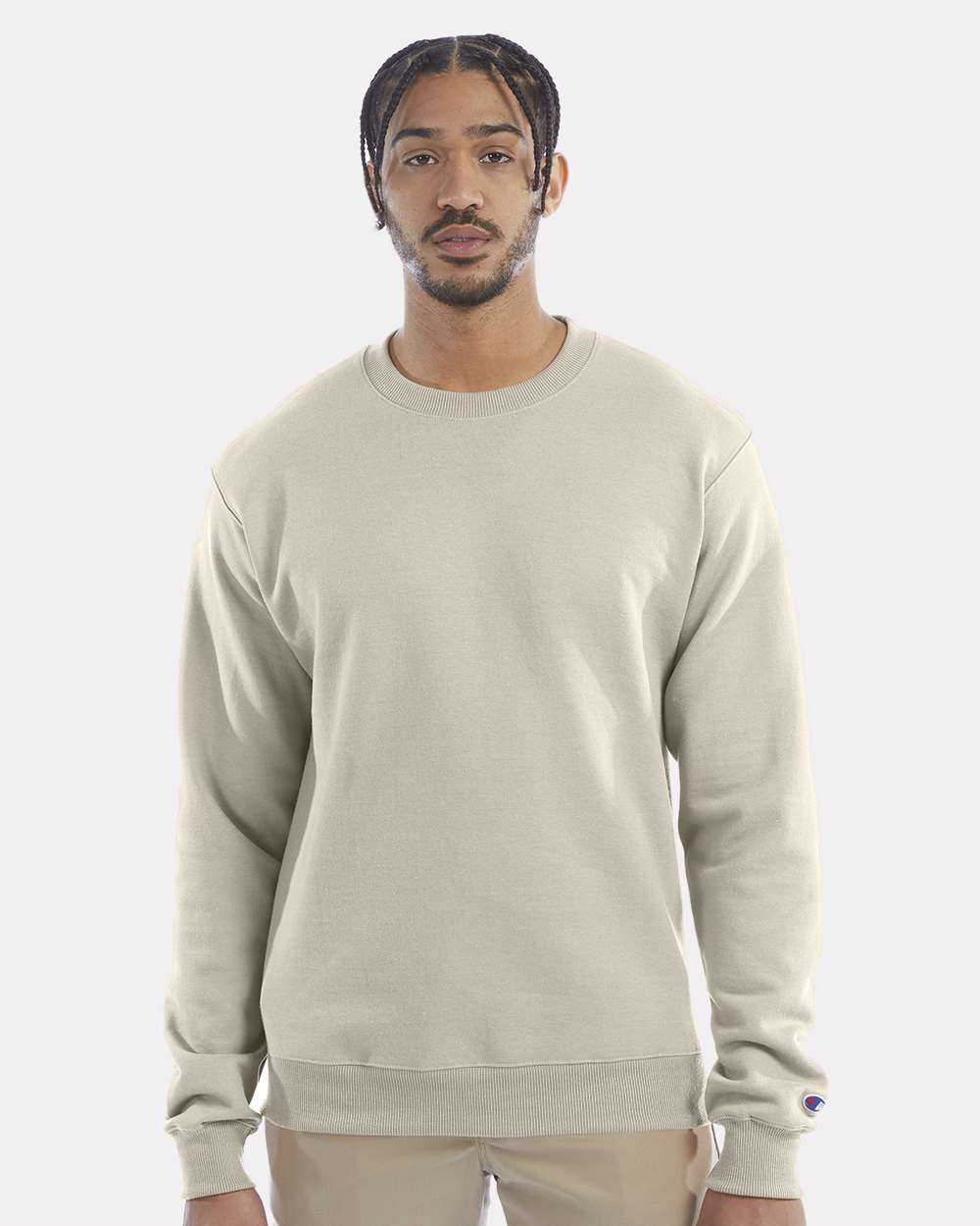 Unisex Powerblend® Crewneck Sweatshirt - Sand - XS