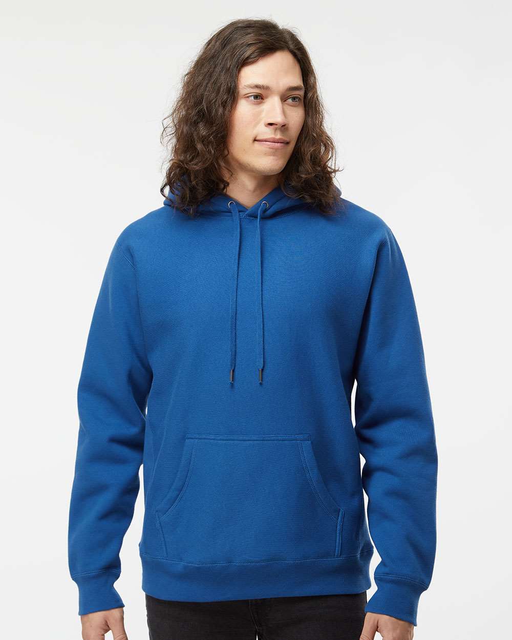 Unisex Legend Heavyweight Cross-Grain Hooded Sweatshirt - Royal - XS