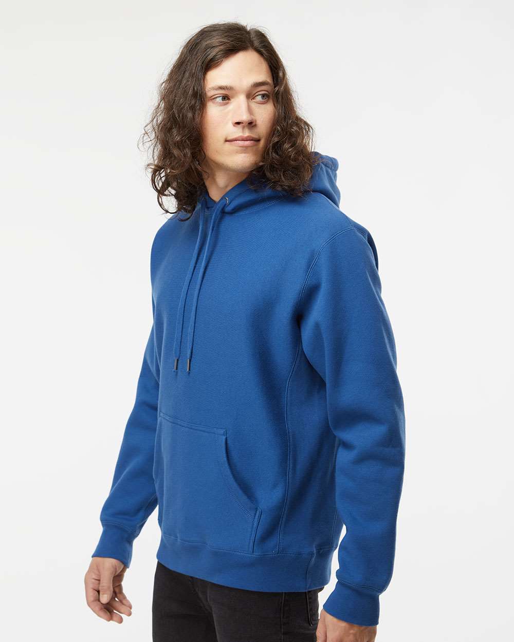 Unisex Legend Heavyweight Cross-Grain Hooded Sweatshirt - Royal - S