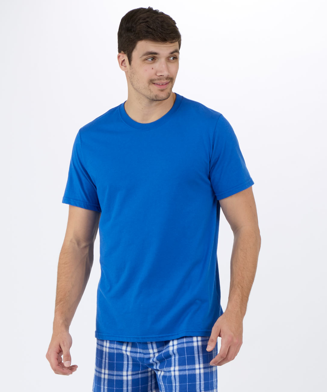 Essential Crewneck Tee - True Royal