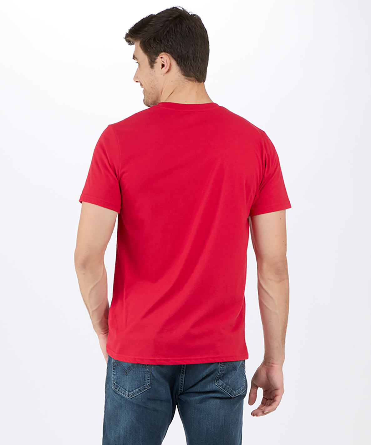 Essential Crewneck Tee - True Red