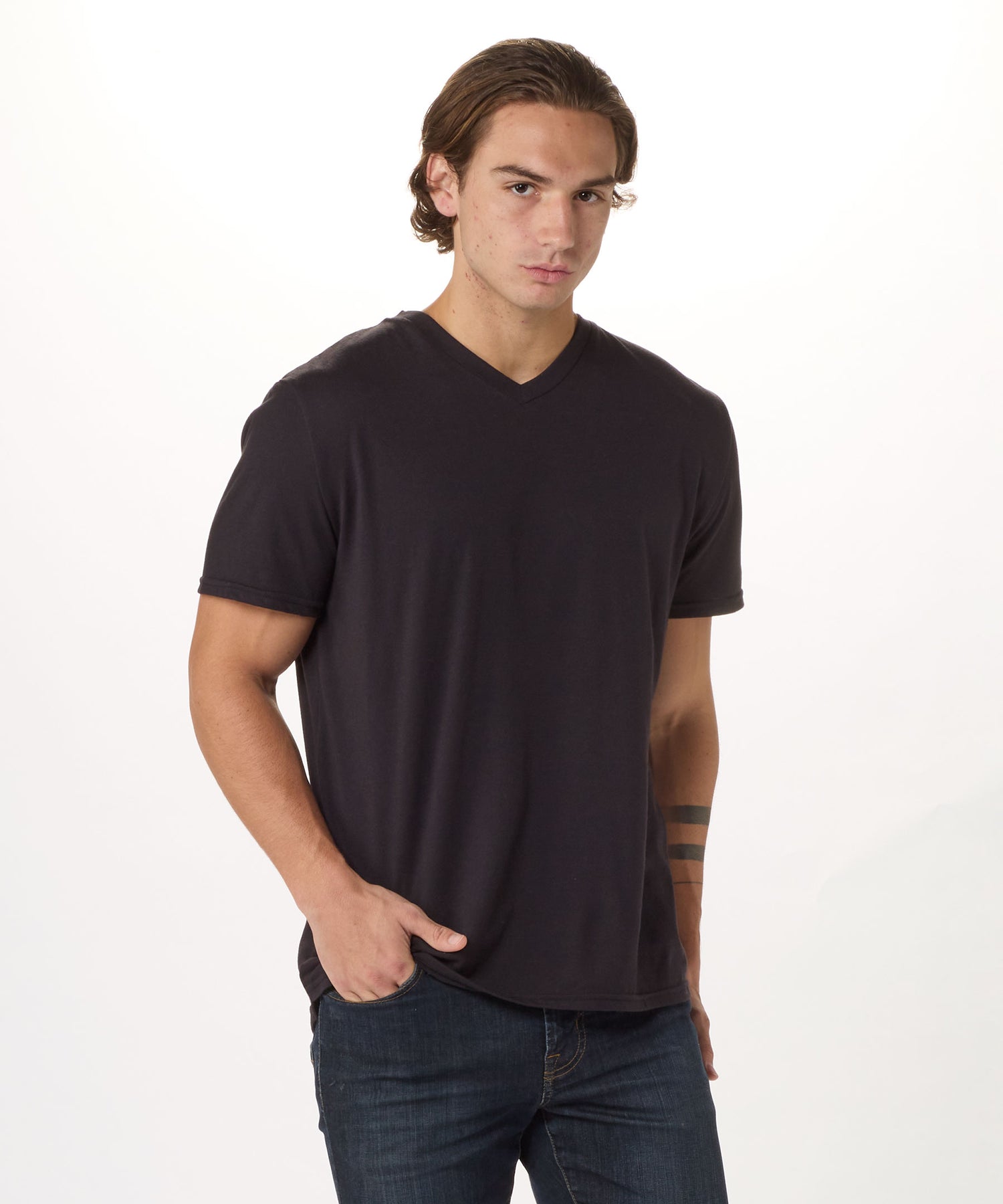 Essential Crewneck Tee - Black