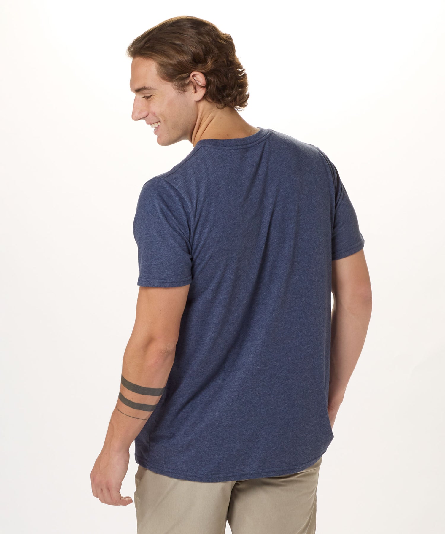 Essential Crewneck Tee - Denim