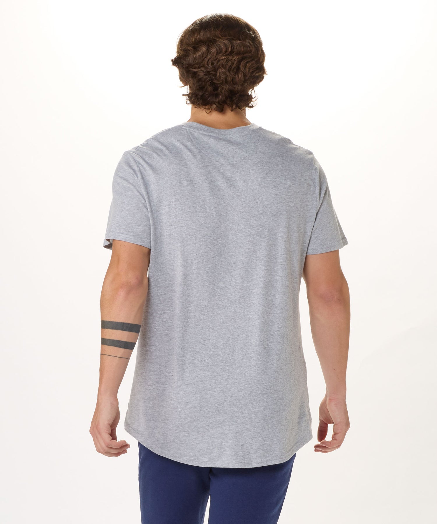 Men's High V-Tee - Oxford Heather