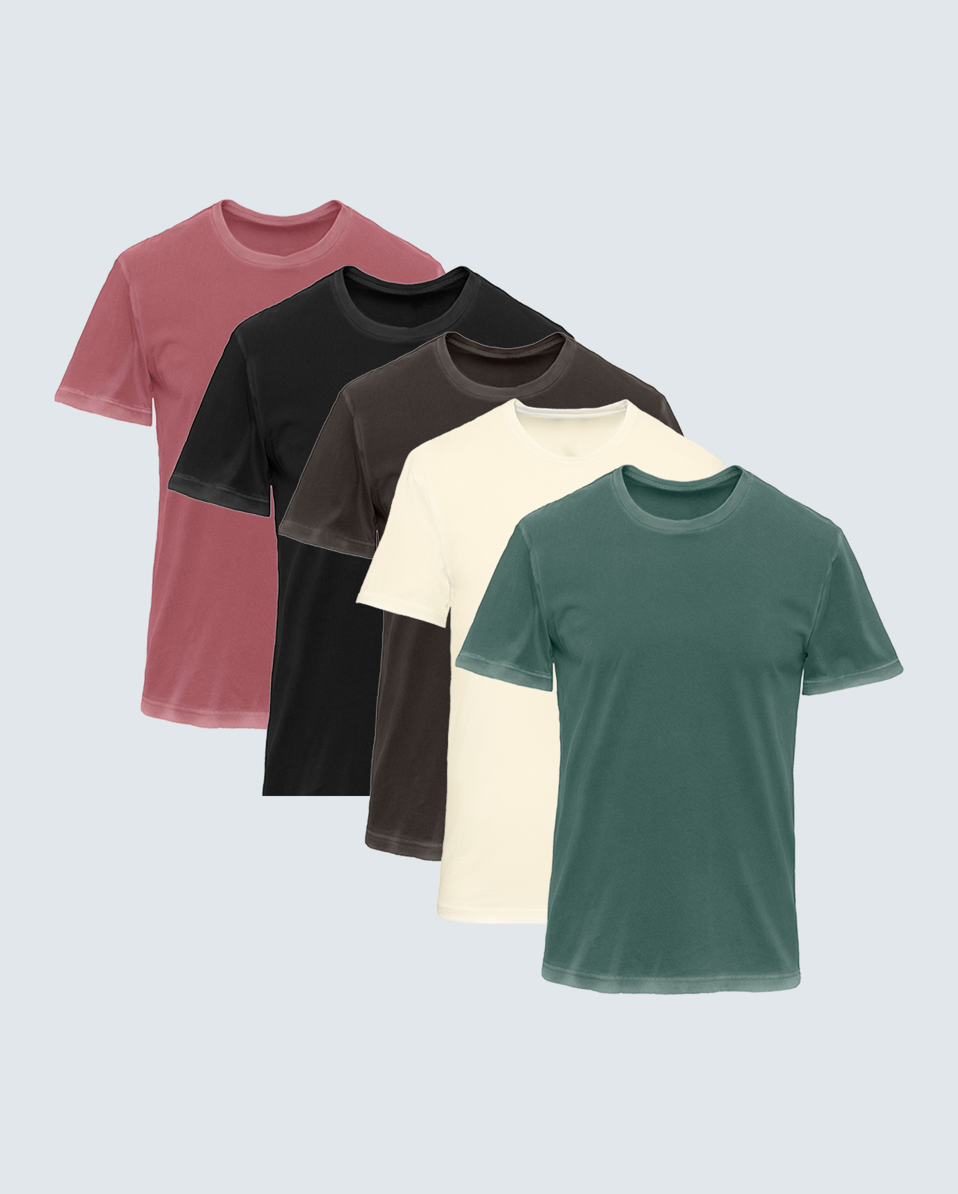 Soft-Washed Classic Crew 5-Pack