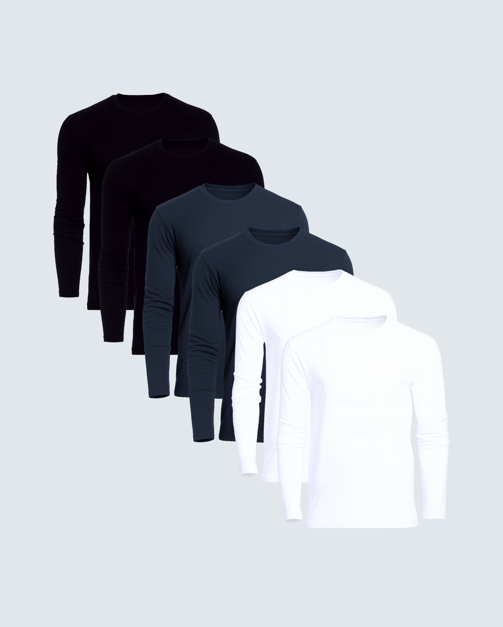 Classic Crew Long Sleeve Tee 6-Pack