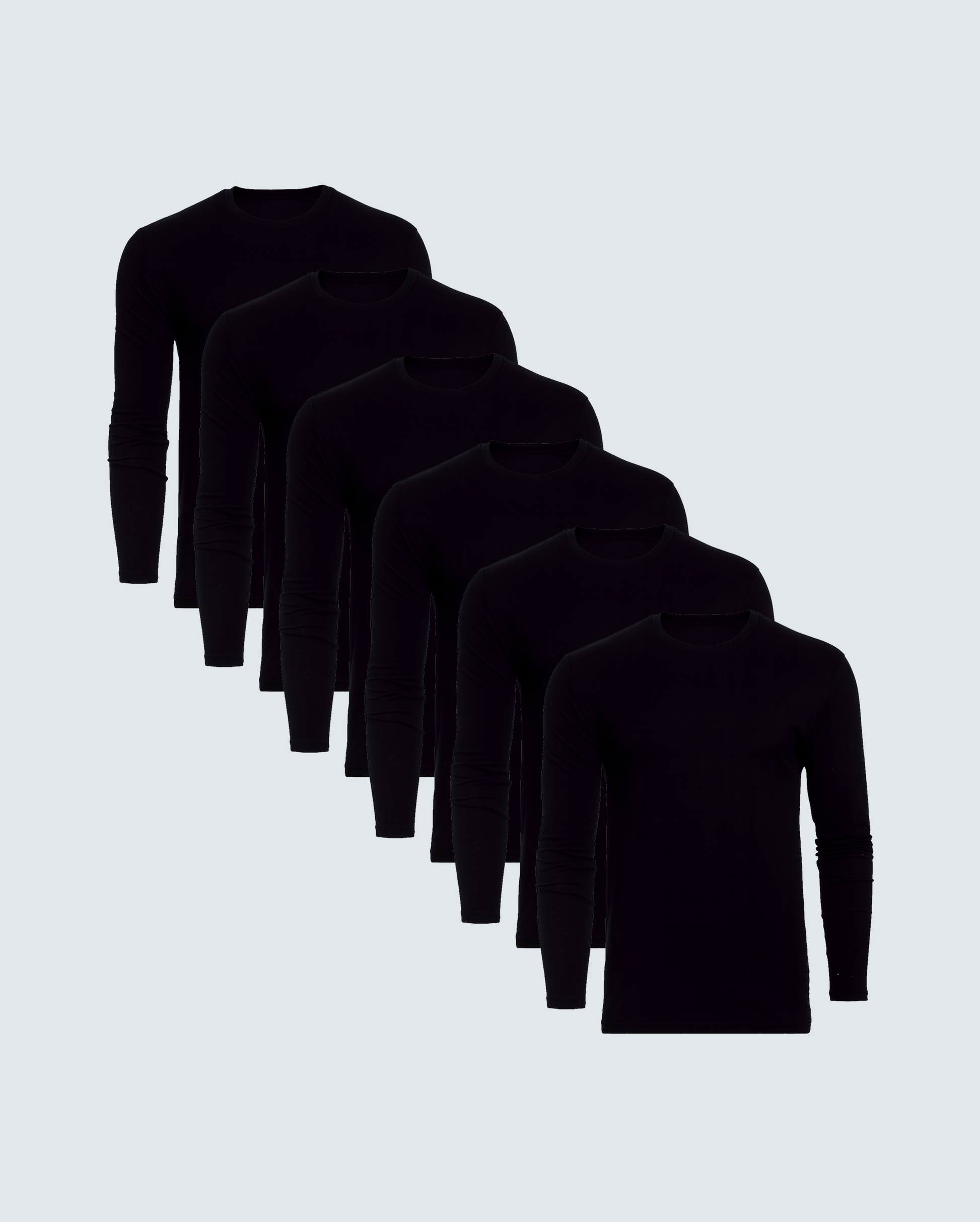 Classic Crew Long Sleeve Tee 6-Pack