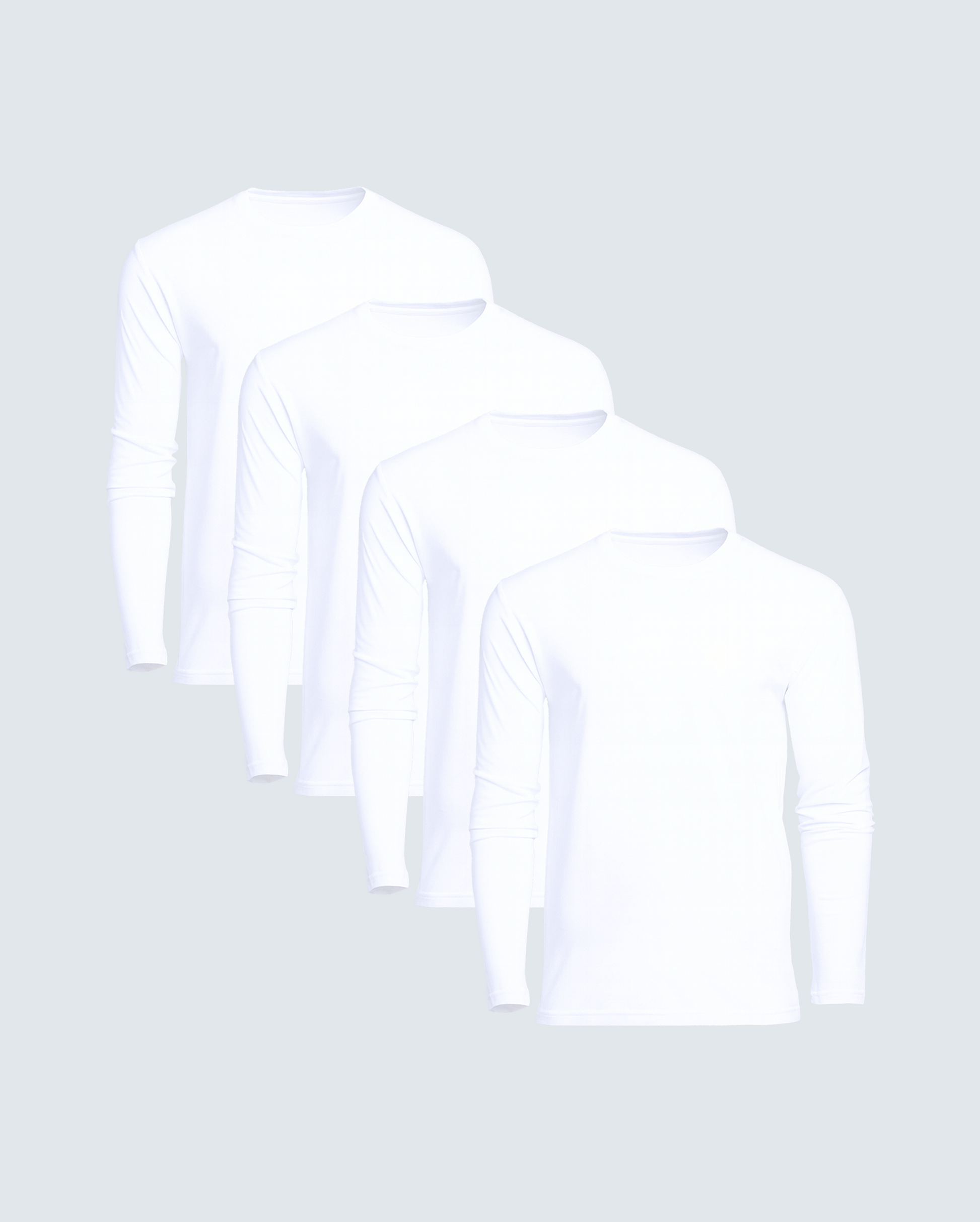 Classic Crew Long Sleeve Tee 4-Pack