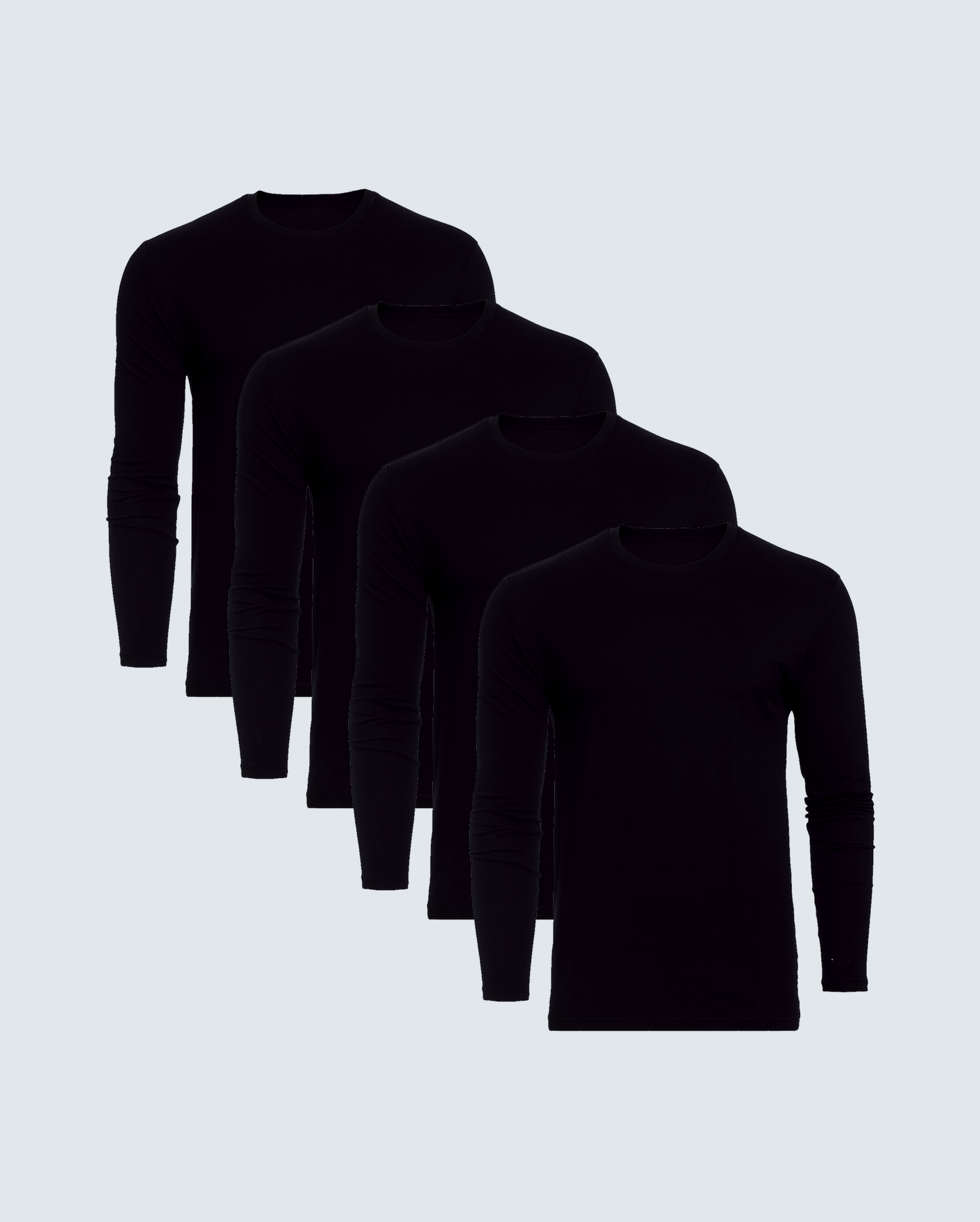 Classic Crew Long Sleeve Tee 4-Pack