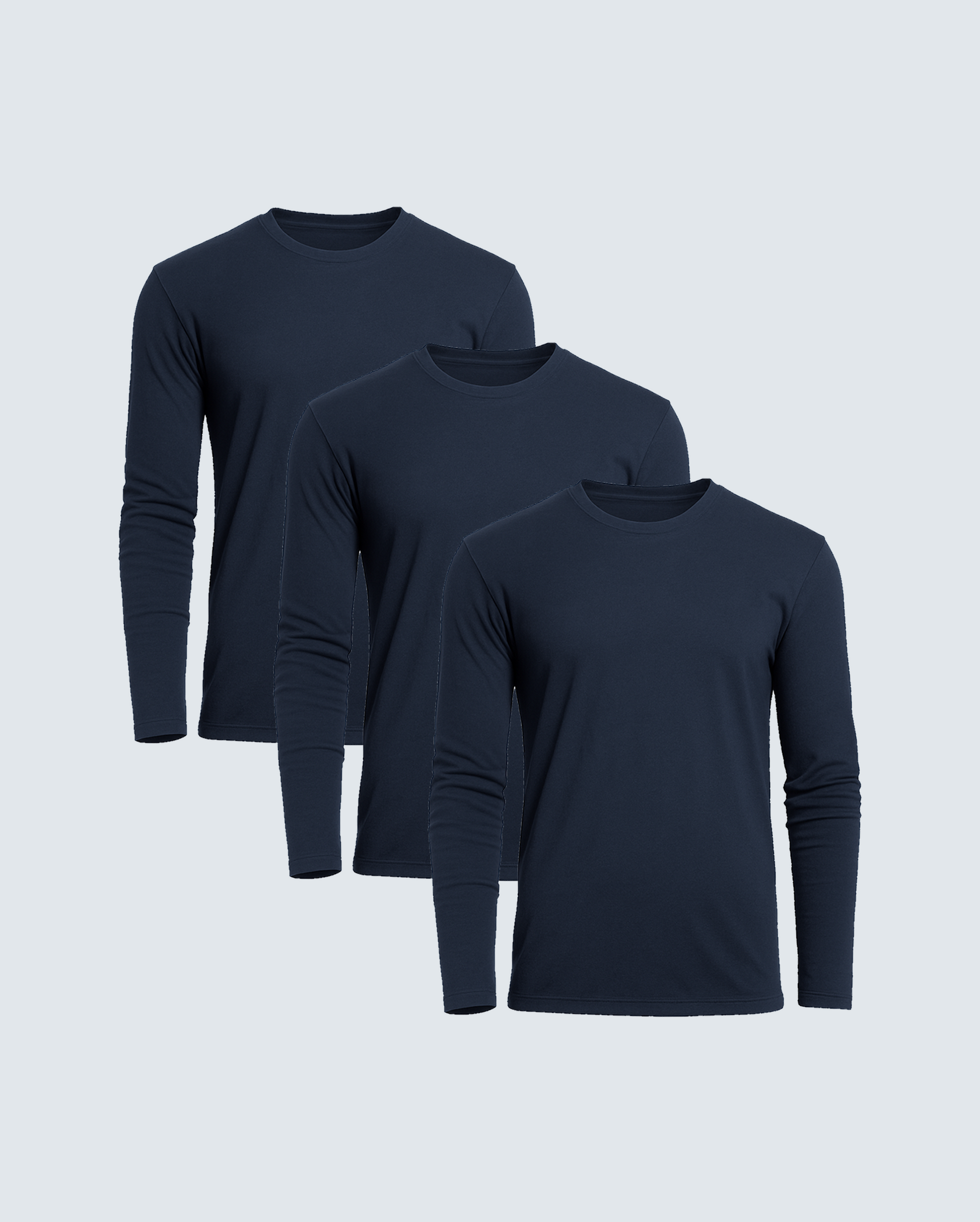 Classic Crew Long Sleeve Tee 3-Pack