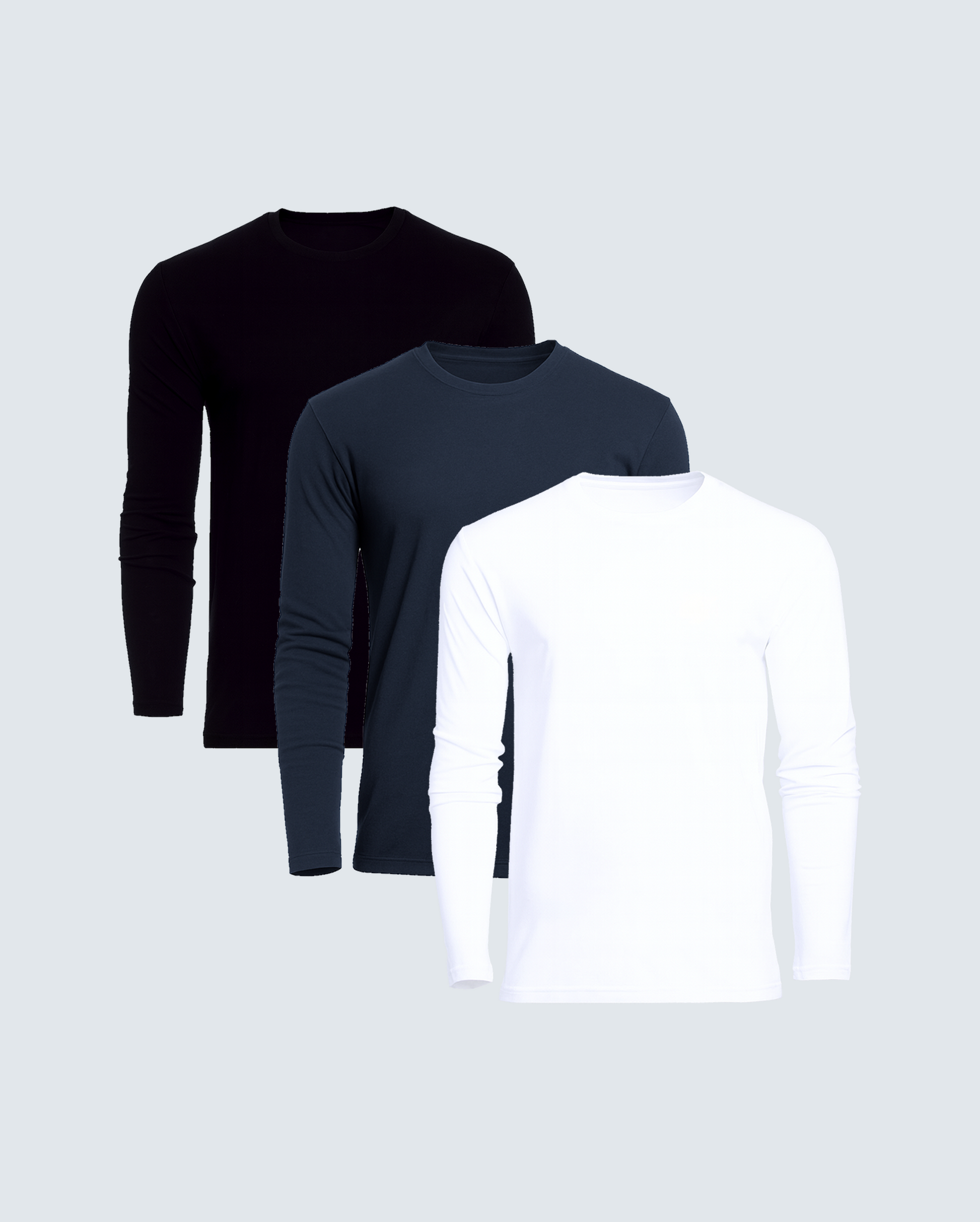 Classic Crew Long Sleeve Tee 3-Pack