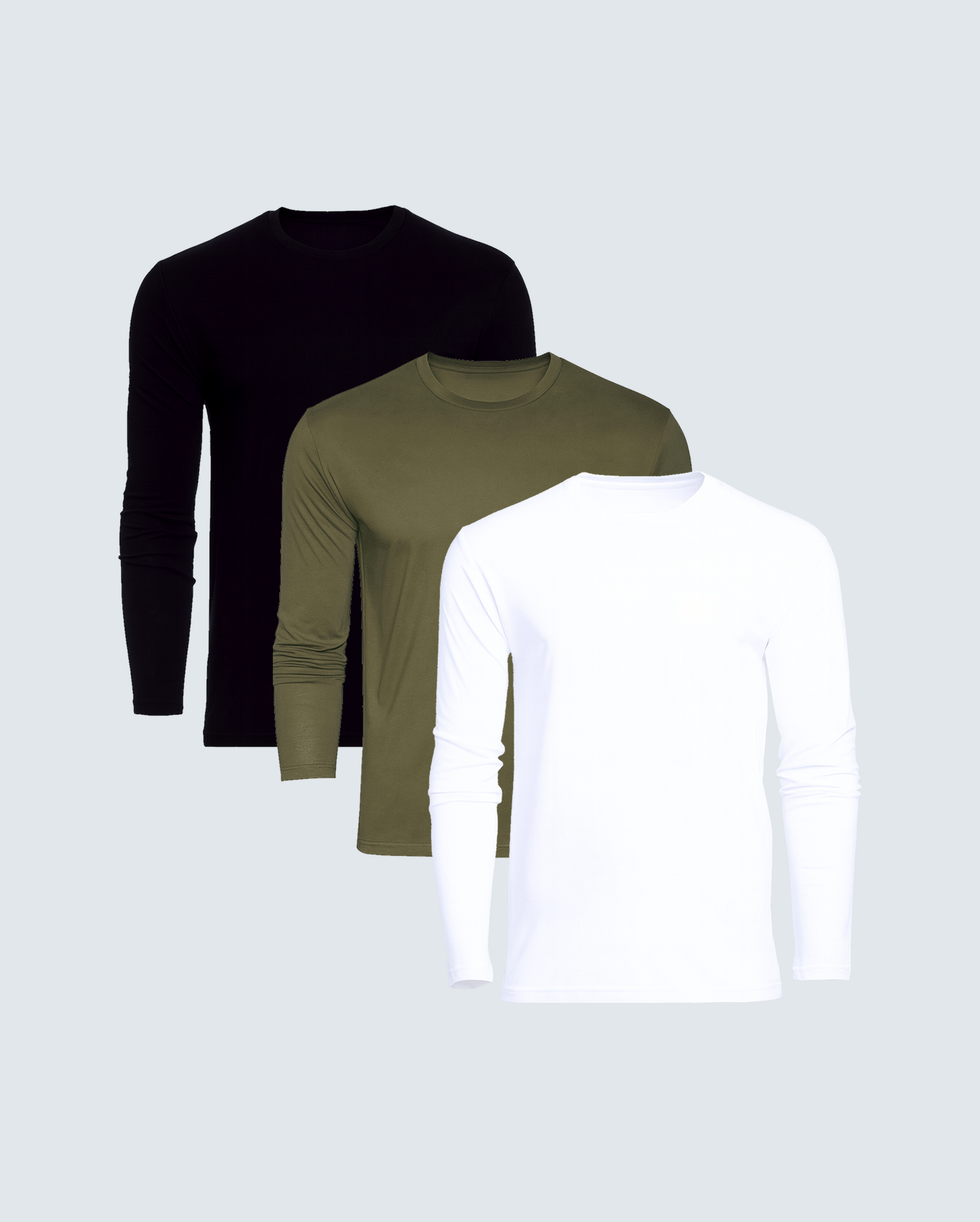 Classic Crew Long Sleeve Tee 3-Pack
